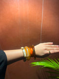 Resin bangles (set of 4)