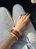 Resin bangles (set of 5)
