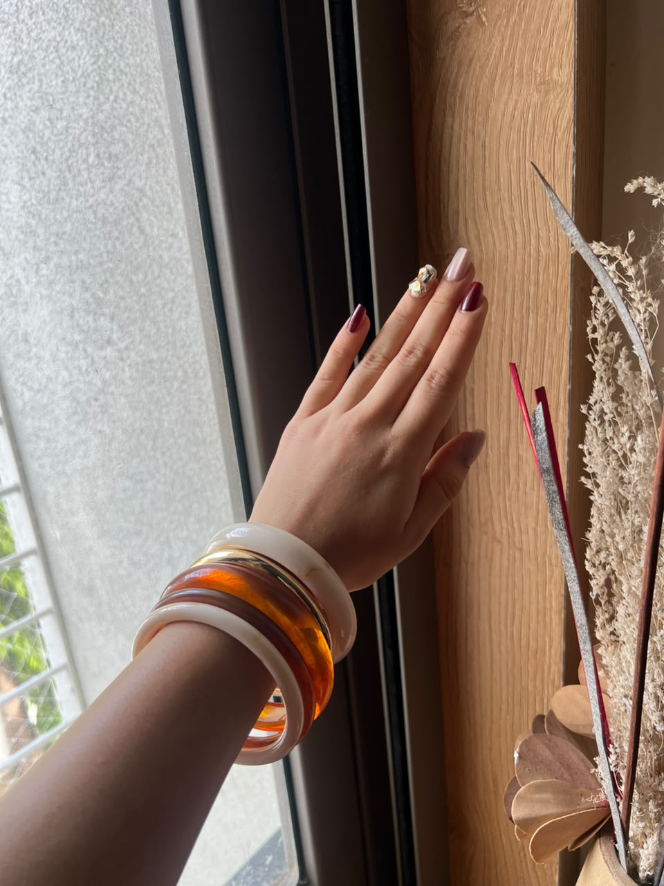 Resin bangles (set of 5)